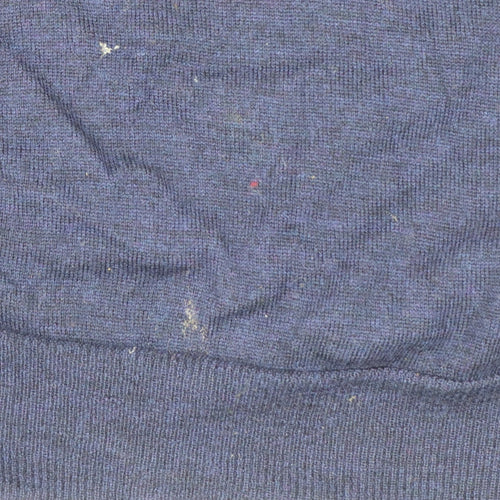 Rohan Women’s Blue Size 18 Merino Wool Open V-Neck Cardigan
