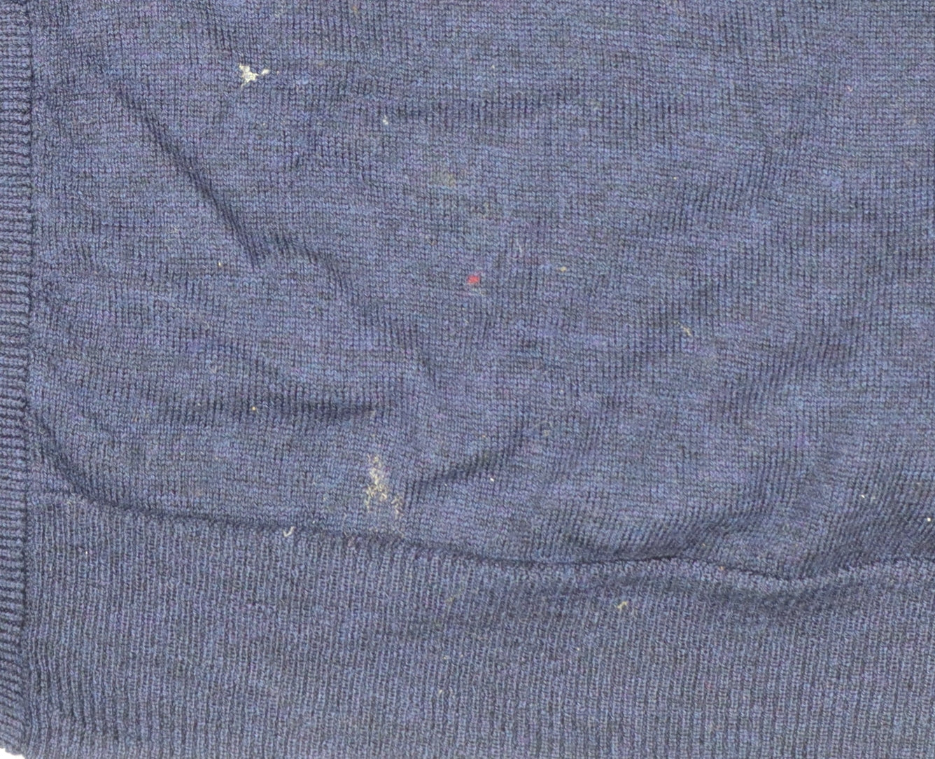Rohan Women’s Blue Size 18 Merino Wool Open V-Neck Cardigan