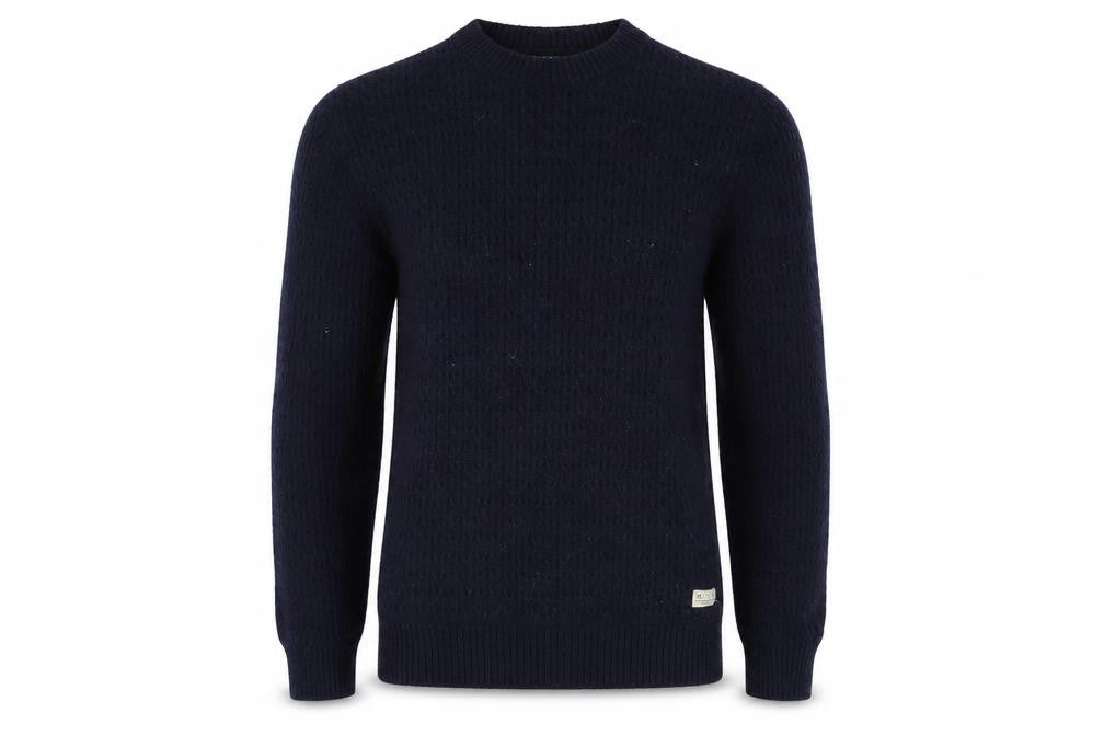 Jack Wills Men’s Blue S Lambswool Blend Crew Neck Pullover Jumper
