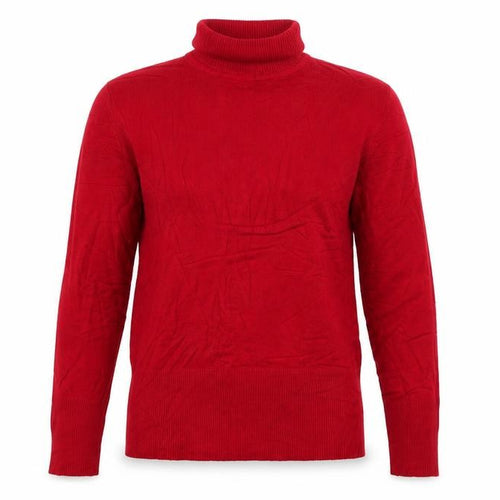 Wallis Women Red UK 10 Roll Neck Long Sleeve Knit Pullover Jumper