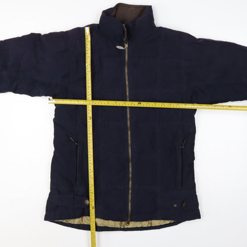 Musto Women’s Navy UK 12 Down Puffer Jacket Full Zip Insulated