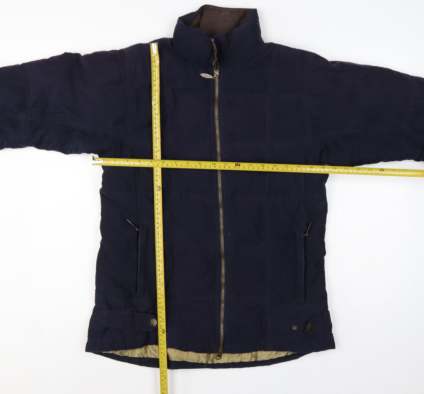Musto Women’s Navy UK 12 Down Puffer Jacket Full Zip Insulated