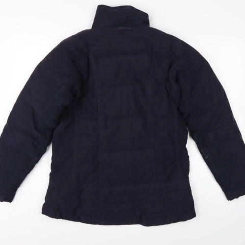 Musto Women’s Navy UK 12 Down Puffer Jacket Full Zip Insulated