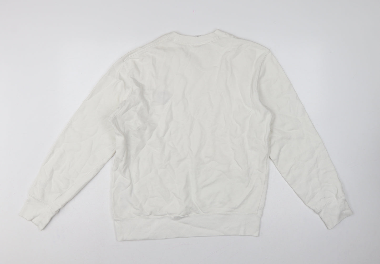 Uniqlo U Keith Haring Unisex White M Pullover Sweatshirt Embroidered