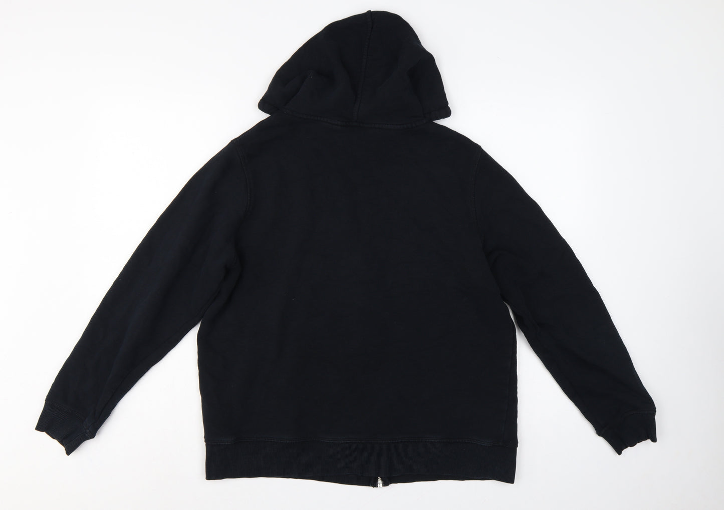 Marks and Spencer Women’s Black Size 18 Full Zip Hooded Hoodie