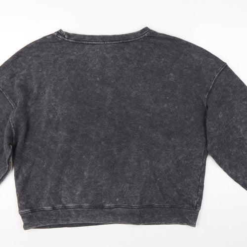 Sandwich_ Women’s Grey Washed Oversized Balloon Sleeve Sweatshirt L