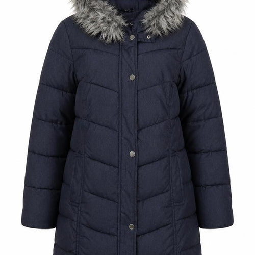 Principles Petite Ben de Lisi Women Blue UK 10 Puffer Parka Coat
