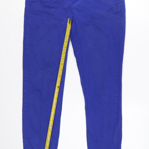 Bandolino Women Blue Size 10 Skinny Stretch Mid Rise Jeans