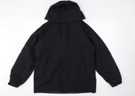 Peter Storm Men’s Black M Stormtech Hooded Padded Parka Jacket