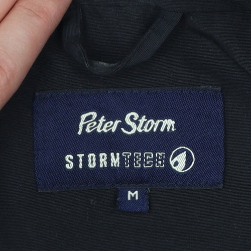 Peter Storm Men’s Black M Stormtech Hooded Padded Parka Jacket