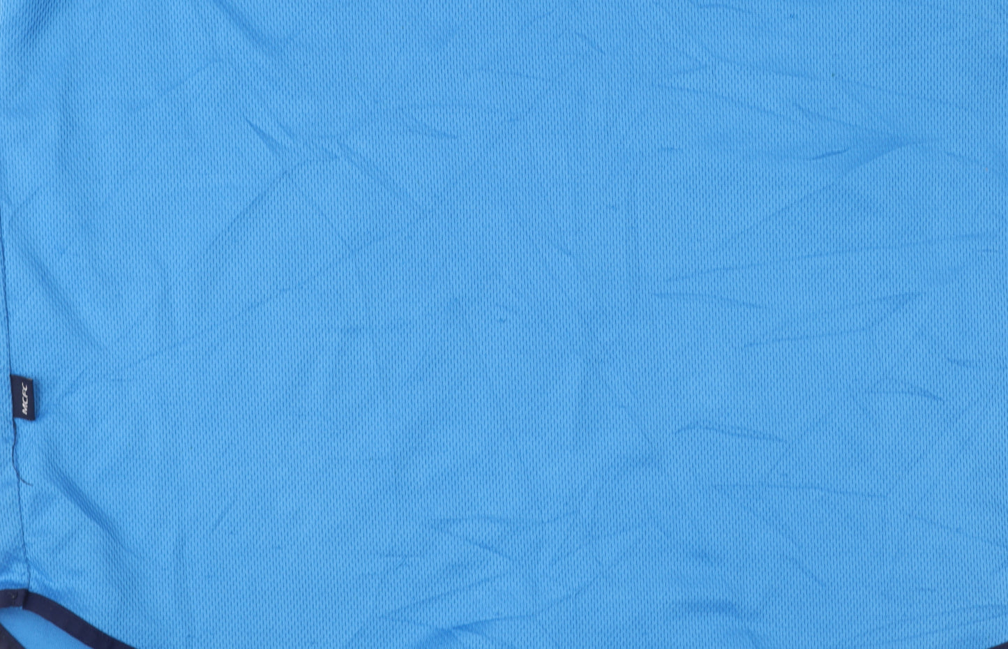Le Coq Sportif Boys Blue 10 Years Polo Jersey Manchester City Football