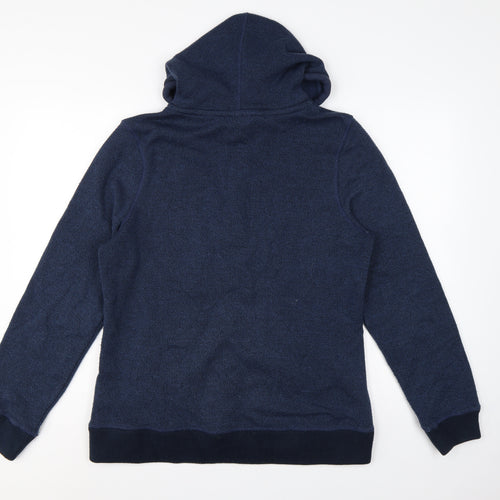 Weird Fish Unisex Adults Blue UK 14 Full Zip Fleece Hoodie