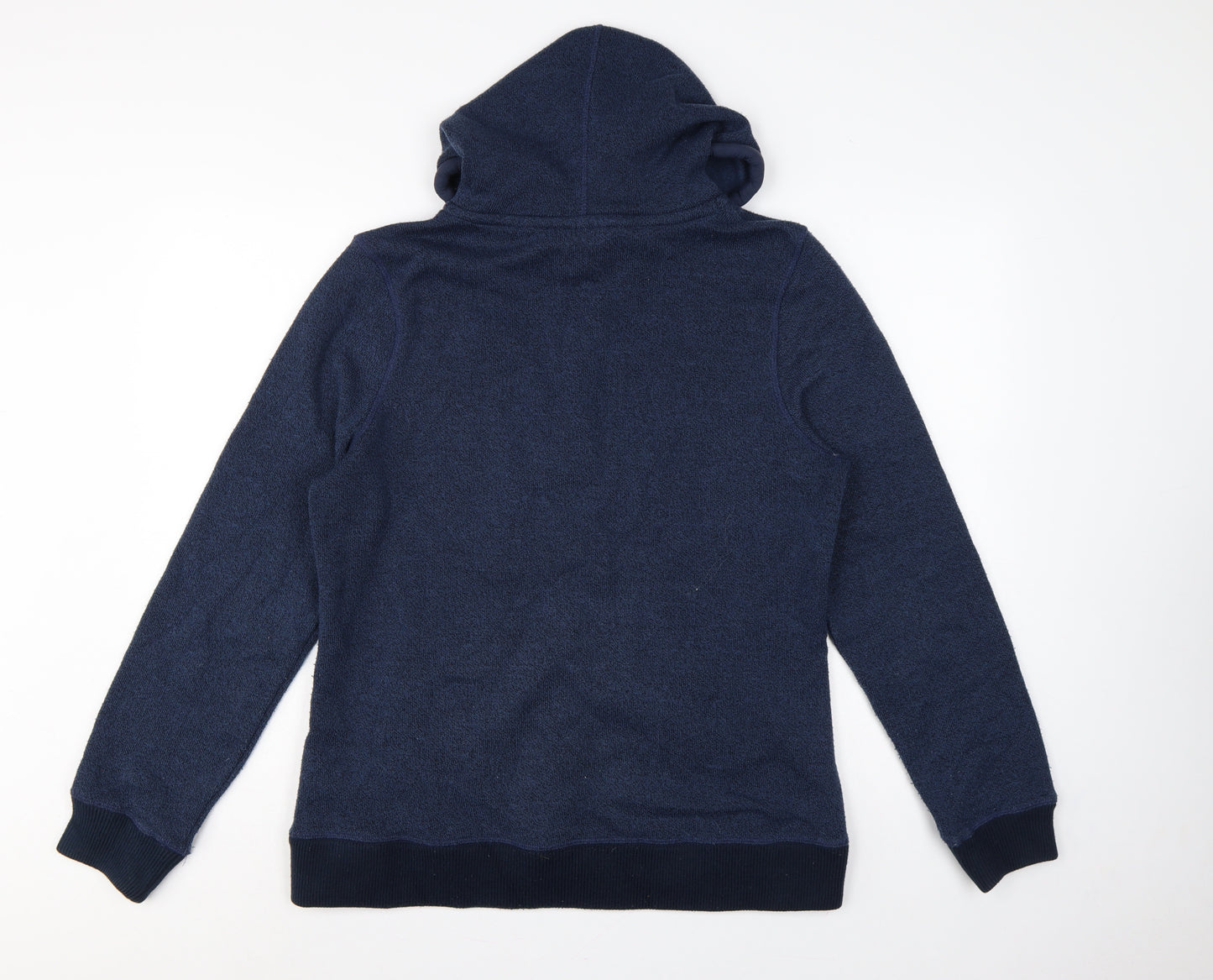 Weird Fish Unisex Adults Blue UK 14 Full Zip Fleece Hoodie