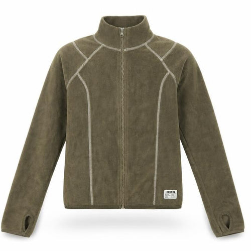 BDG Urban Outfitters Women Green S Fleece Full Zip Basic Jacket