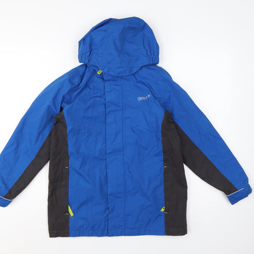 Gelert Boys Blue Black 13 Years Stormlite Hooded Ski Jacket
