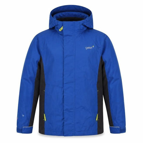 Gelert Boys Blue Black 13 Years Stormlite Hooded Ski Jacket