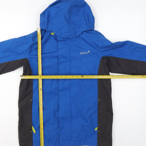 Gelert Boys Blue Black 13 Years Stormlite Hooded Ski Jacket