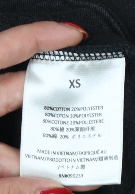 Essentials Fear of God Women’s Black XS Oversized Pullover Logo Hoodie
