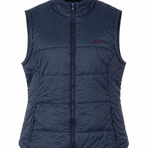 Jack Wills Women Blue UK 14 Quilted Puffer Gilet Bodywarmer