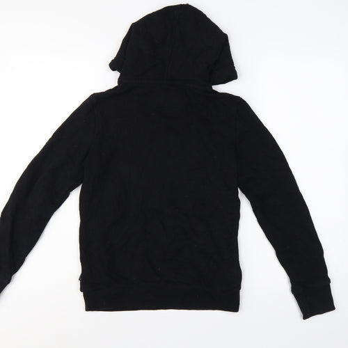 Superdry Women’s Black UK 8 Pullover Graphic Hoodie