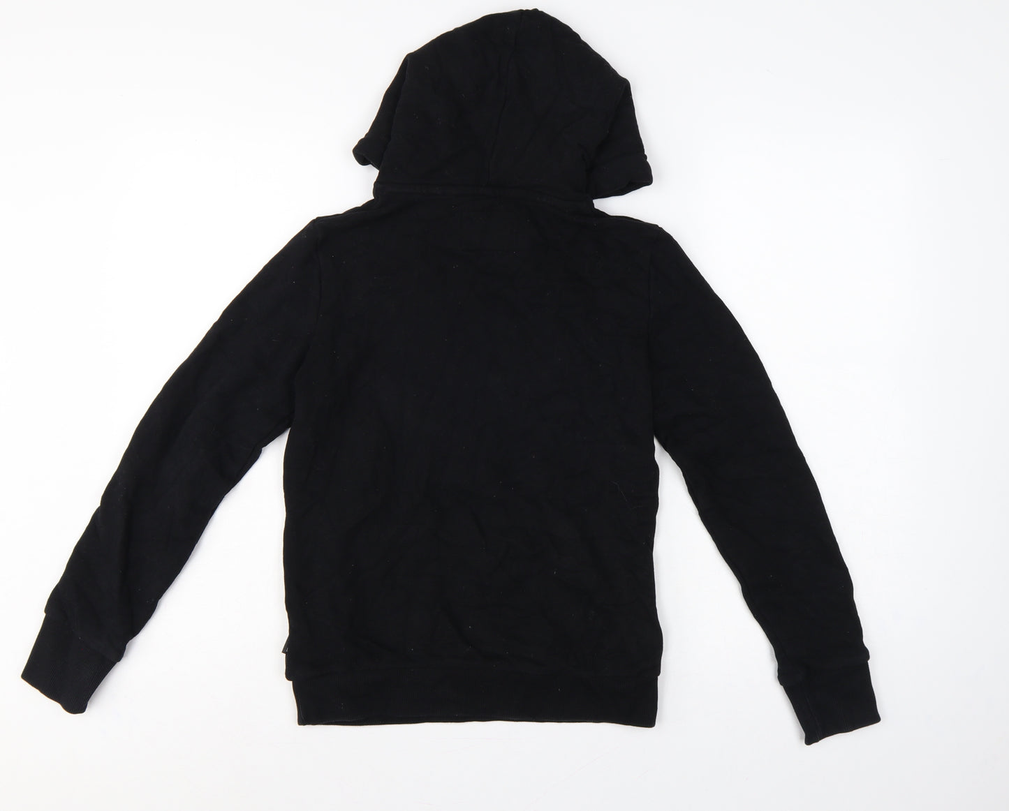 Superdry Women’s Black UK 8 Pullover Graphic Hoodie