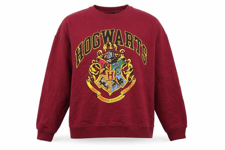 Primark Harry Potter Hogwarts Women’s Burgundy M Graphic Sweatshirt