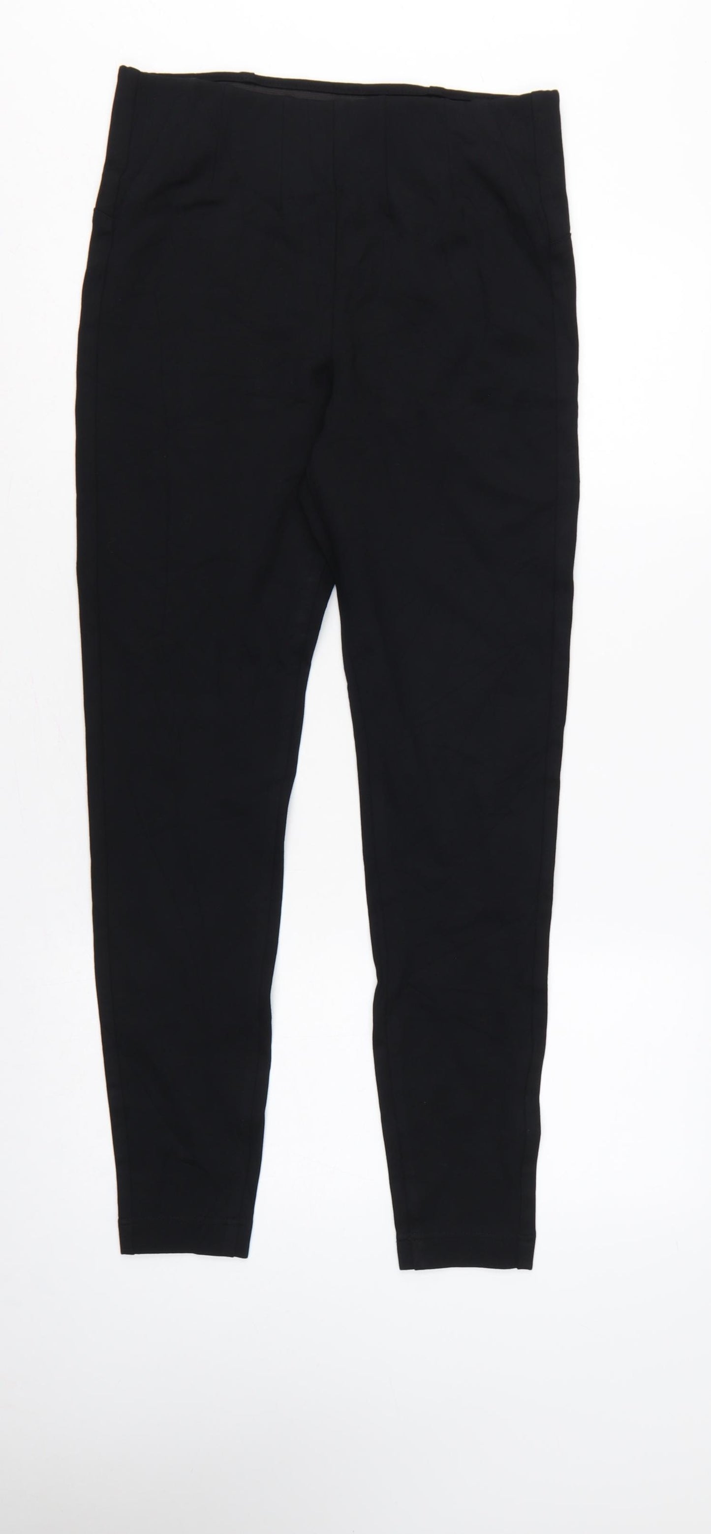 Marks and Spencer Women Black Size 14 Long Stretch Leggings