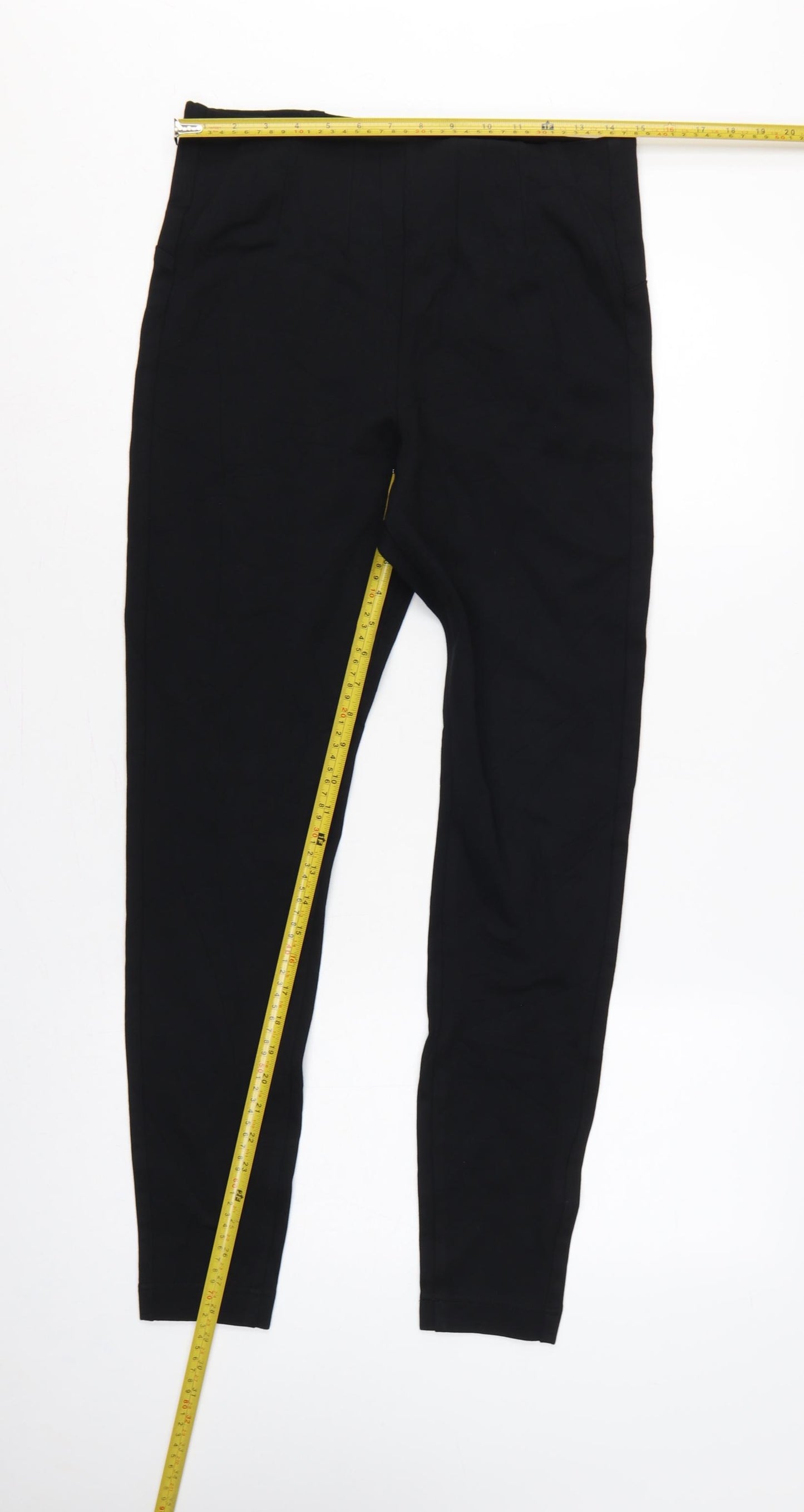 Marks and Spencer Women Black Size 14 Long Stretch Leggings