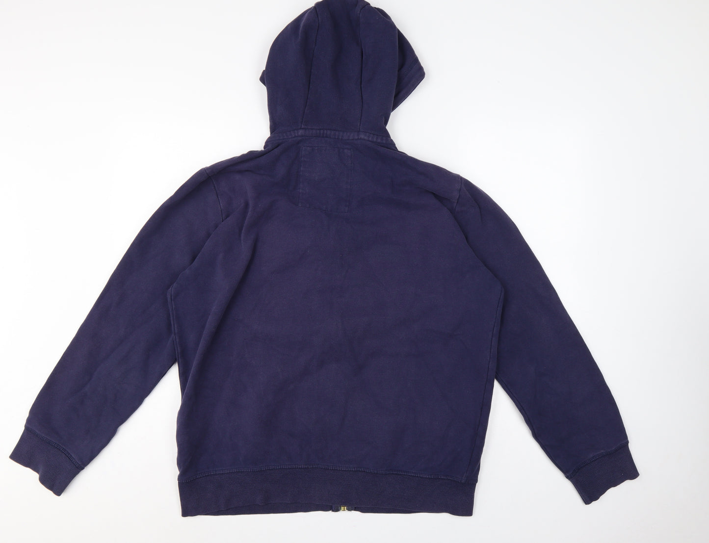 Tog Twenty Four Men’s Blue L Full Zip Hooded Fleece Logo Hoodie