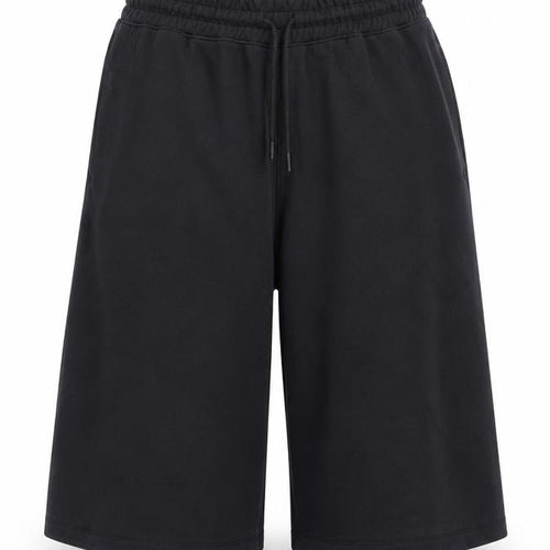 Marks & Spencer Women's Black UK 18 Cropped Wide Leg Drawstring Trousers