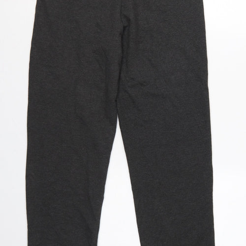 Marks and Spencer Women Grey Size 14 Regular Stretch Jersey Leggings
