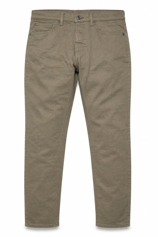 Marks & Spencer Men Green 34/33 Slim Tapered 360 Flex Jeans