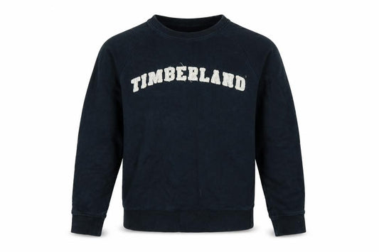 Timberland Men’s Black L Pullover Logo Crew Neck Sweatshirt