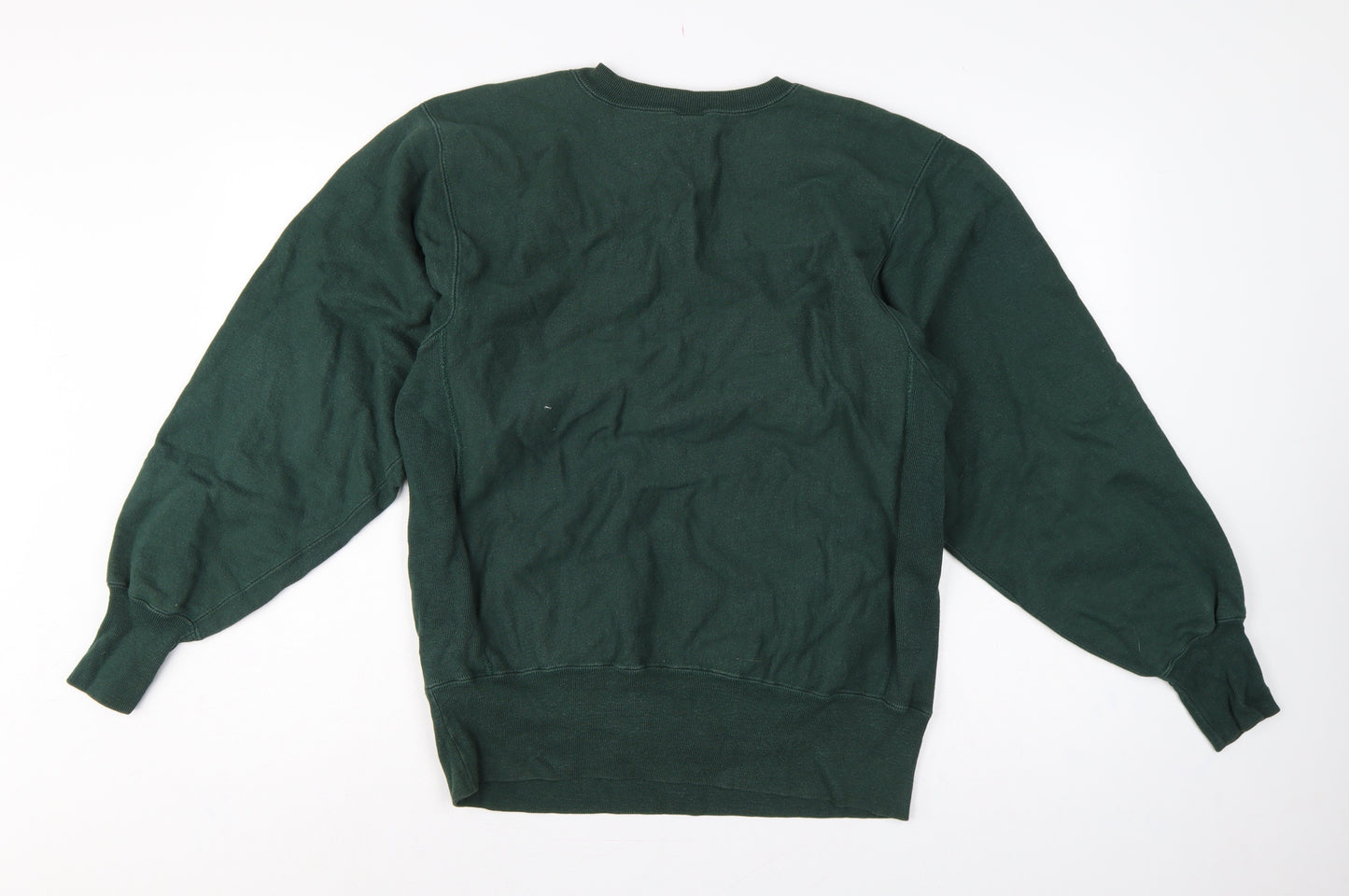 Champion Women’s Green Large Reverse Weave Logo Sweatshirt