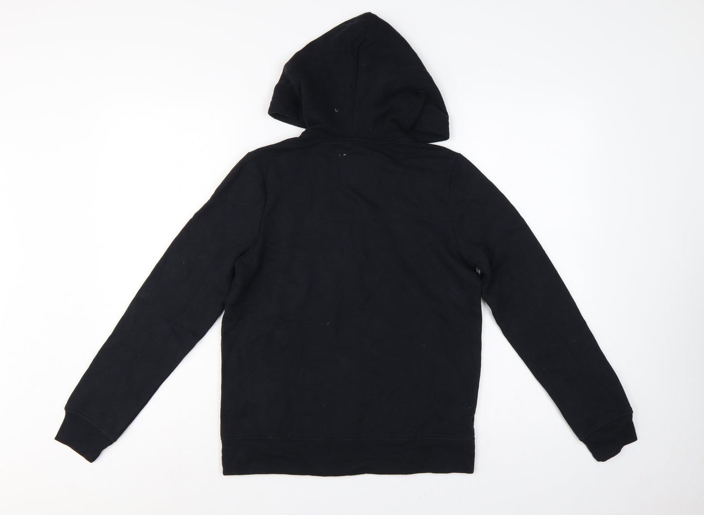 Abercrombie Kids Boys Black 13-14 Years Full Zip Logo Hoodie