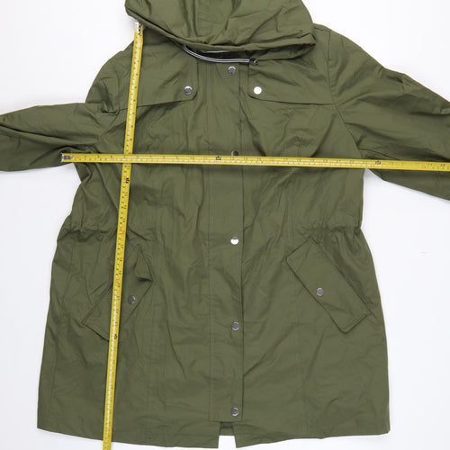 Centigrade Women’s Green 2XL Long Hooded Parka Coat