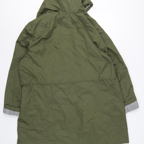 Centigrade Women’s Green 2XL Long Hooded Parka Coat