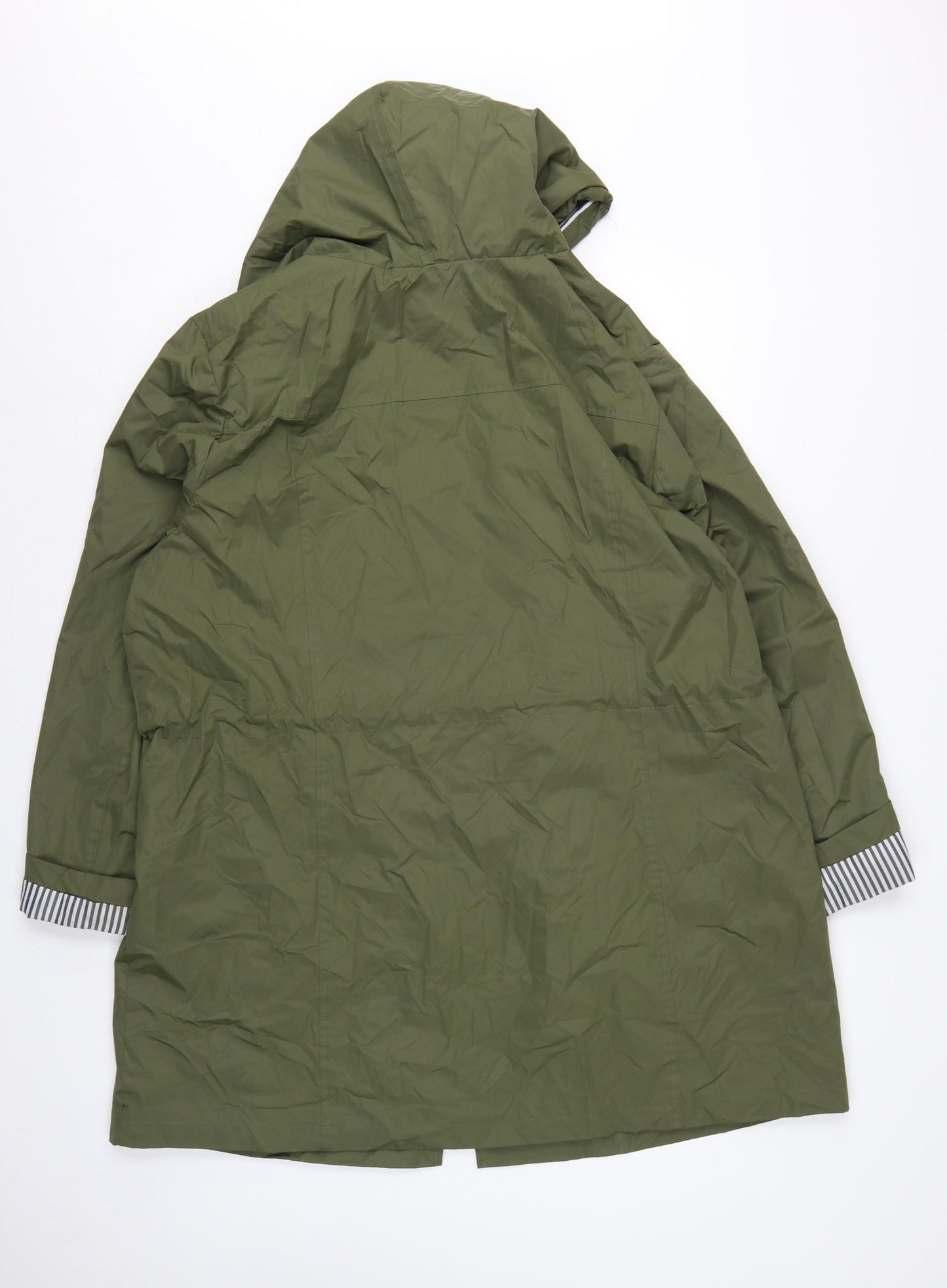Centigrade Women’s Green 2XL Long Hooded Parka Coat