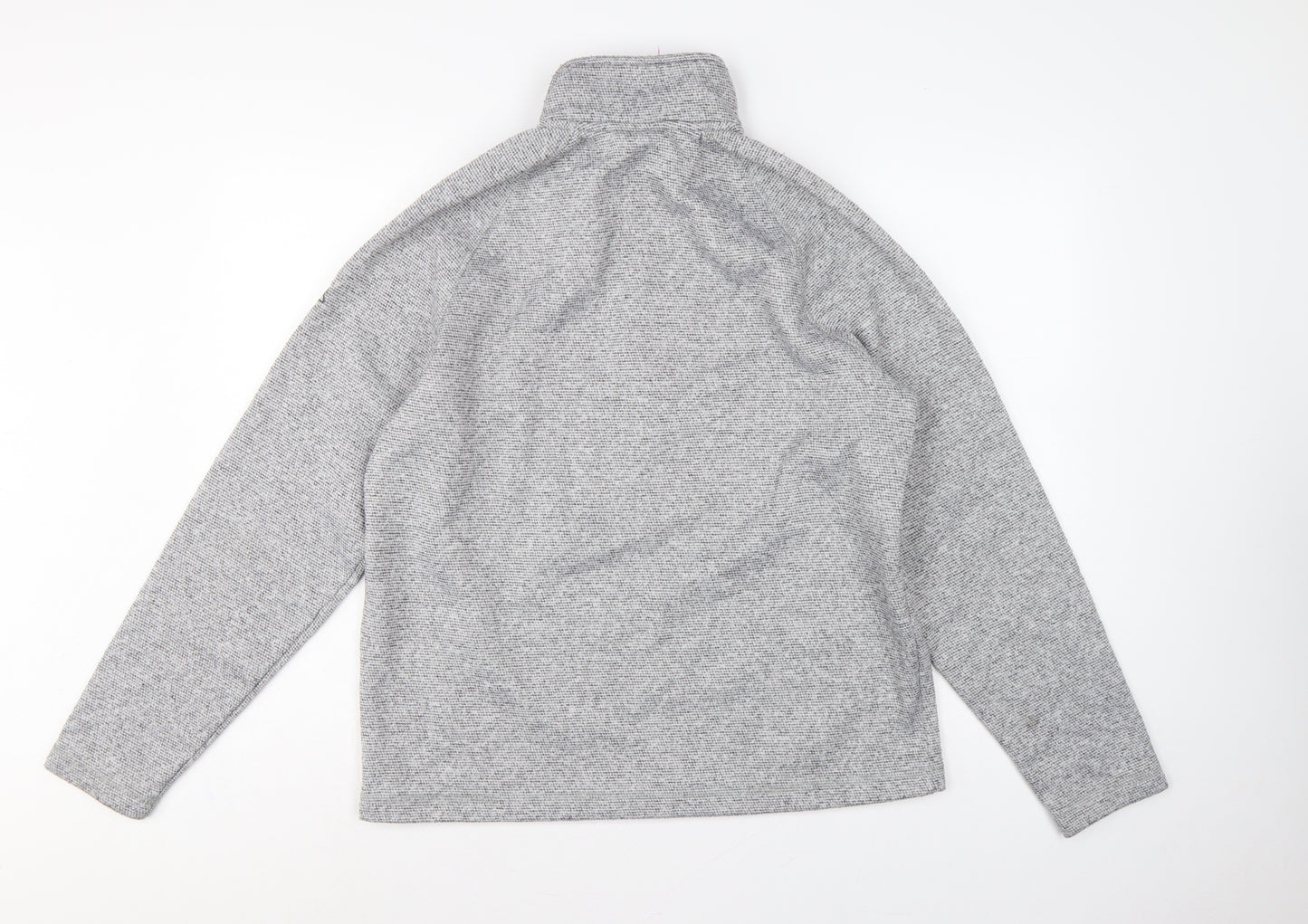 Craghoppers Men Grey L Half Zip Fleece Sweatshirt Outdoor Hiking