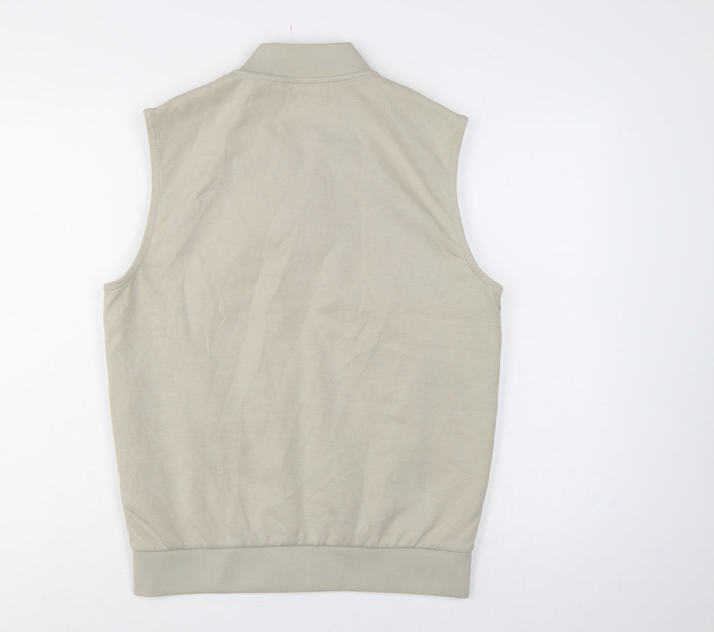 Autograph Men’s Beige S Quilted Padded Shower Resistant Bodywarmer Gilet
