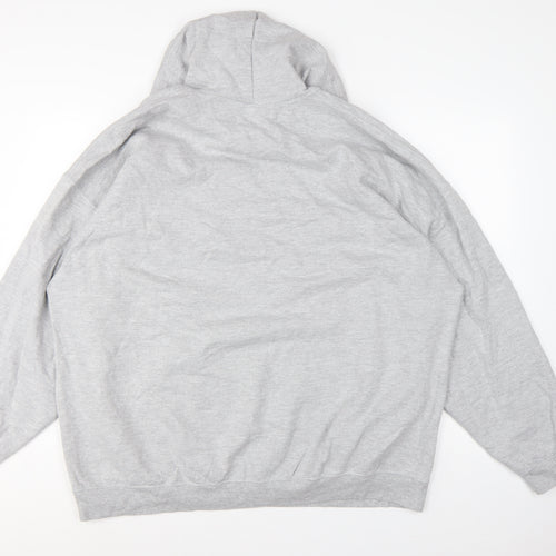 Marvel Men's Grey 3XL Captain America Graphic Pullover Hoodie