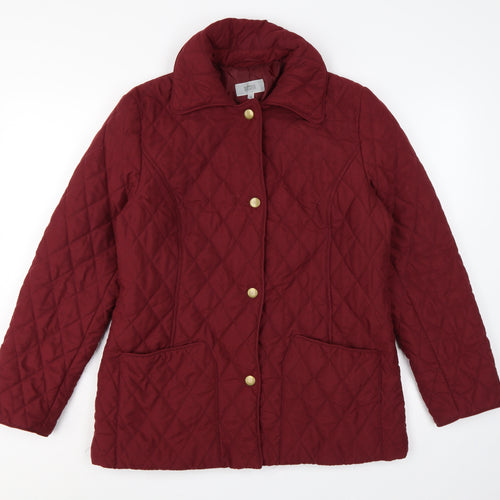 Marks & Spencer Women’s Red UK 10 Quilted Padded Jacket