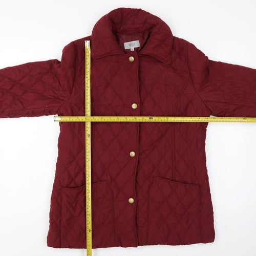 Marks & Spencer Women’s Red UK 10 Quilted Padded Jacket