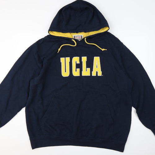 Foot Locker Men’s Blue Yellow UCLA Logo Pullover Hoodie 2XL