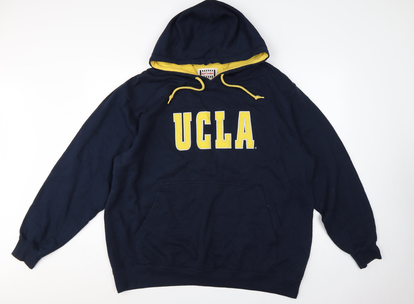 Foot Locker Men’s Blue Yellow UCLA Logo Pullover Hoodie 2XL