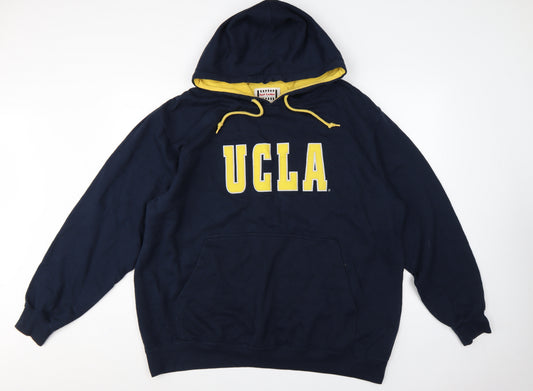 Foot Locker Men’s Blue Yellow UCLA Logo Pullover Hoodie 2XL