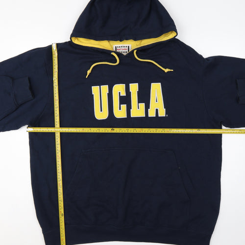 Foot Locker Men’s Blue Yellow UCLA Logo Pullover Hoodie 2XL