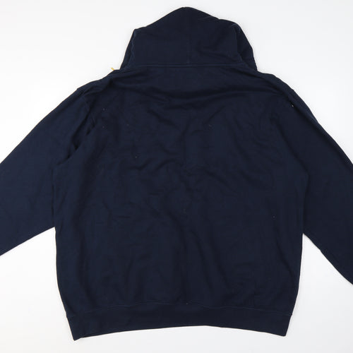 Foot Locker Men’s Blue Yellow UCLA Logo Pullover Hoodie 2XL