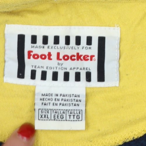 Foot Locker Men’s Blue Yellow UCLA Logo Pullover Hoodie 2XL
