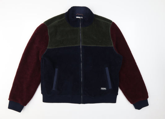 Original Penguin Mens Multicoloured XL Fleece Full Zip Jacket